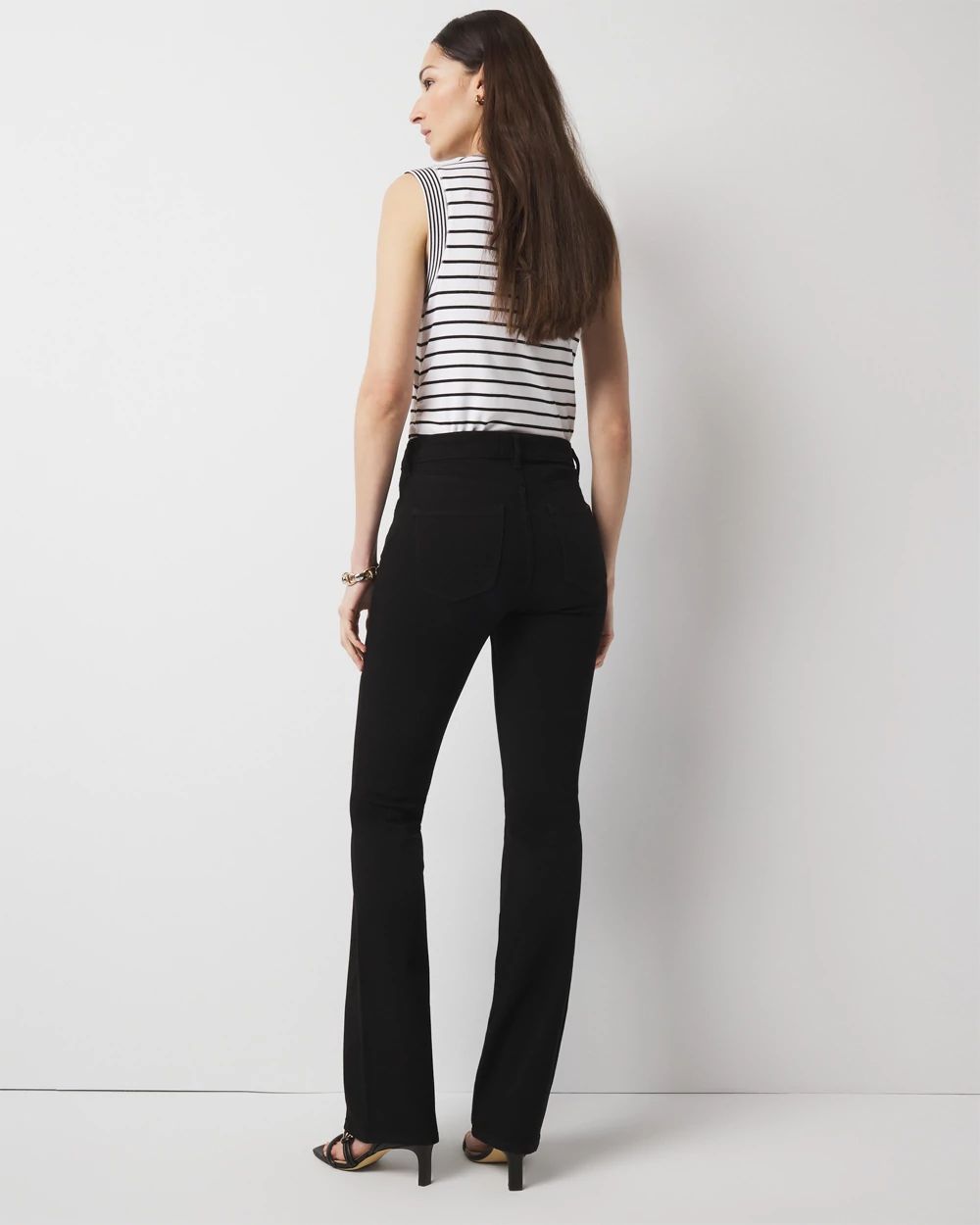 High-Rise Sculpt Skinny Flare Jeans