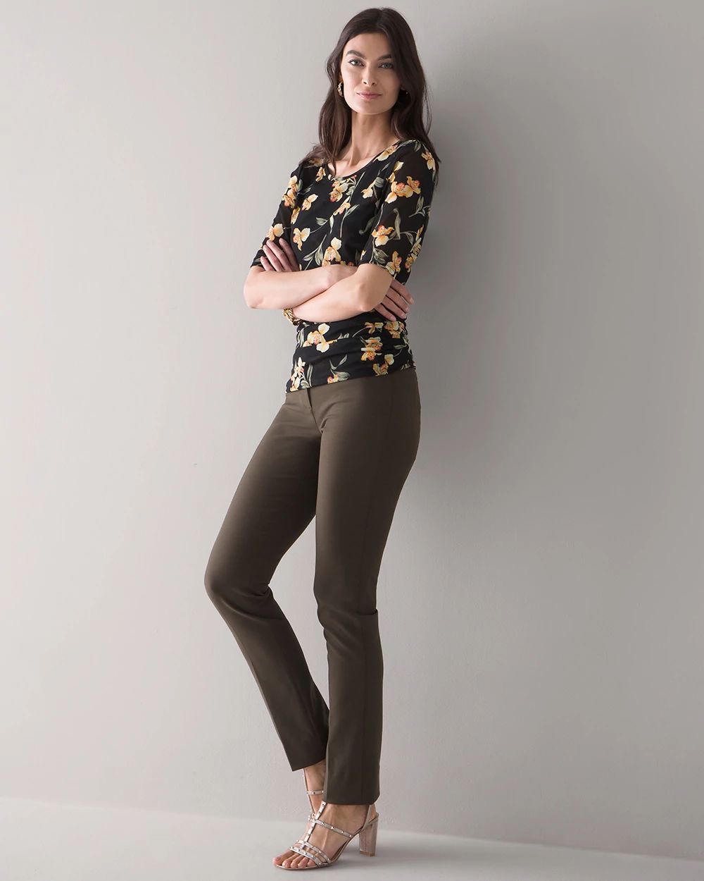 WHBM® Elle Slim Trouser Comfort Stretch Pant