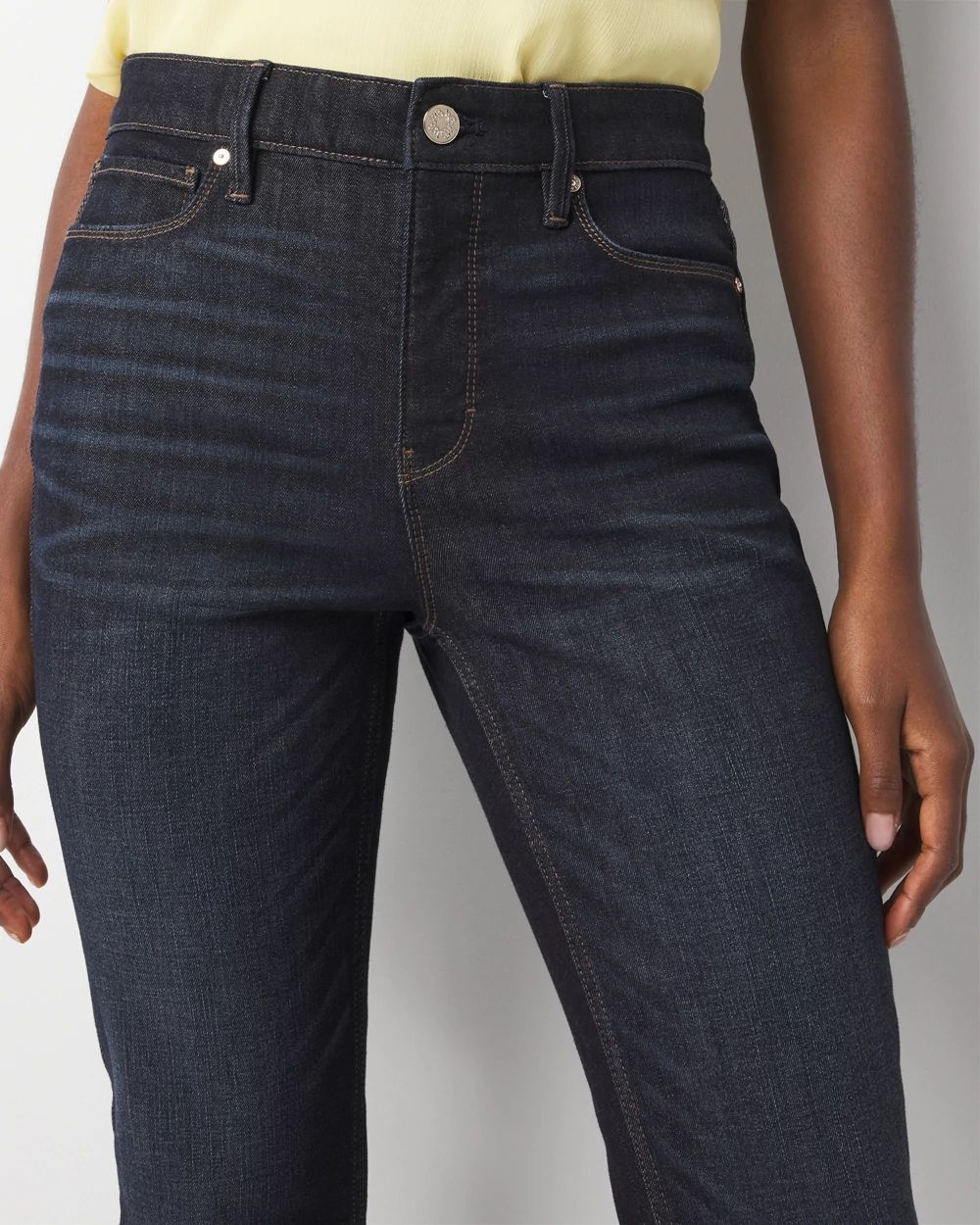 Petite High-Rise Sculpt Slim Jeans
