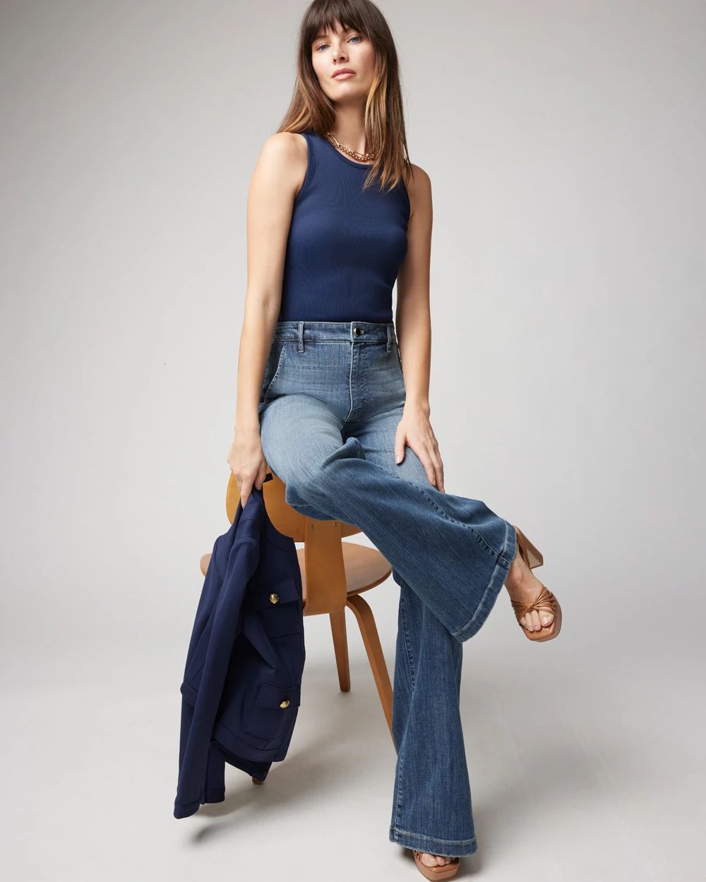 WHBM® FORME Rib Tank