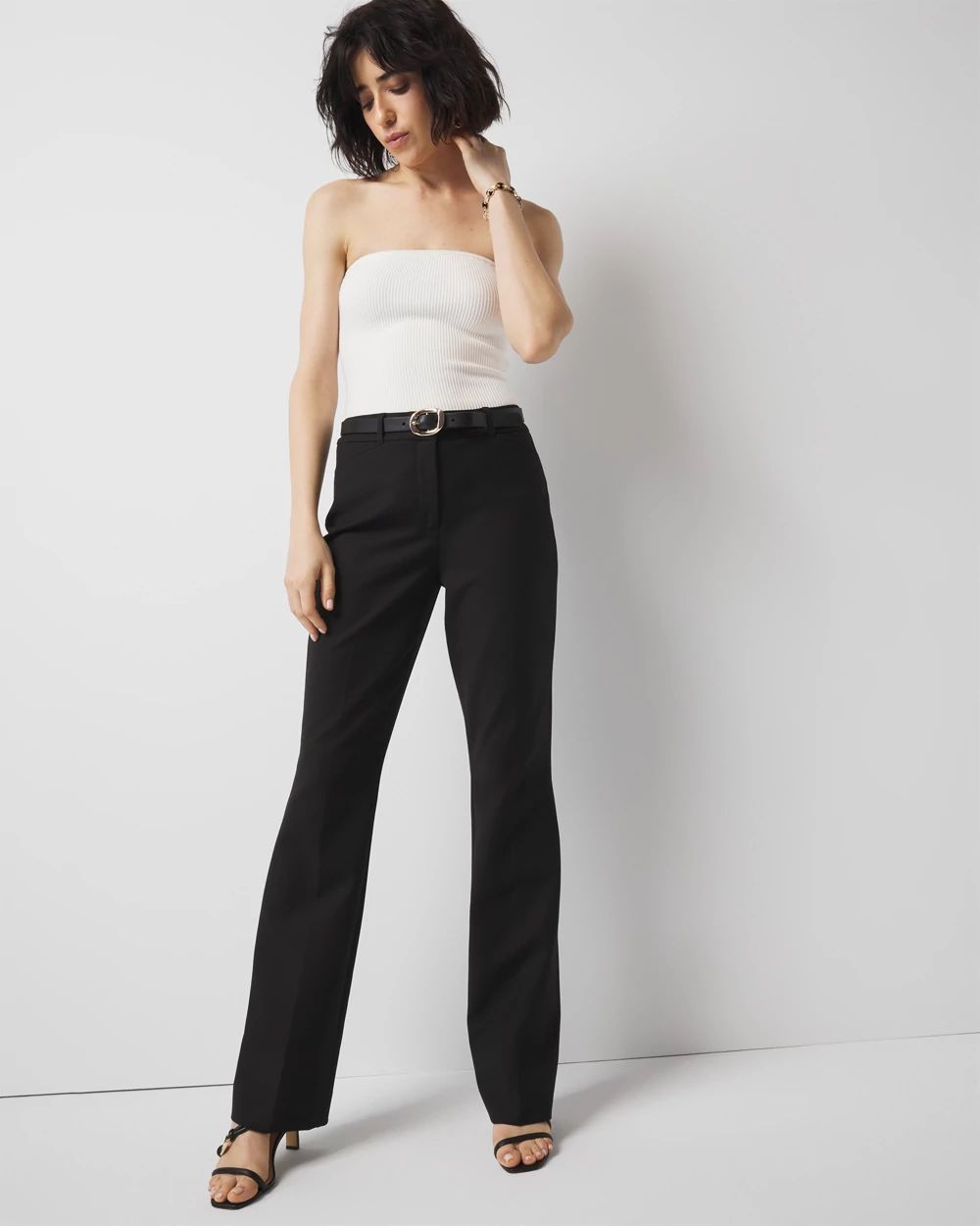 WHBM® Ines Slim Bootleg Comfort Stretch Pant
