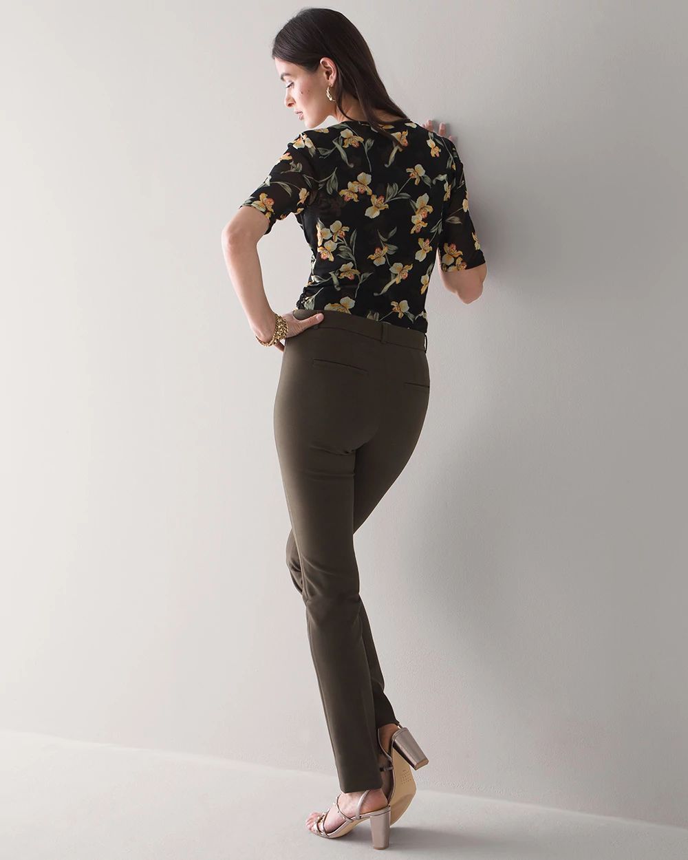 WHBM® Elle Slim Trouser Comfort Stretch Pant