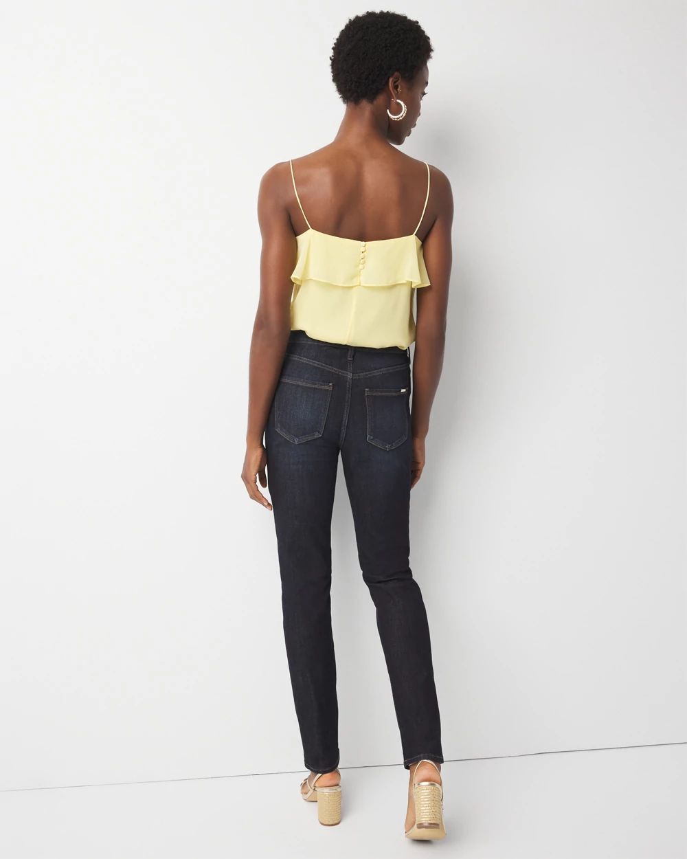 Petite High-Rise Sculpt Slim Jeans