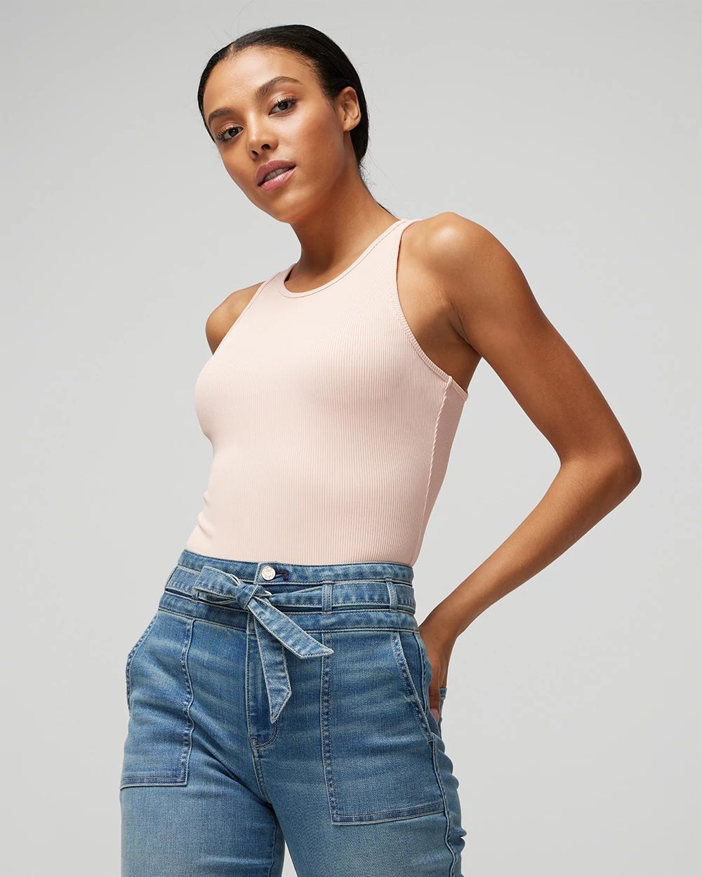 WHBM® FORME Rib Tank