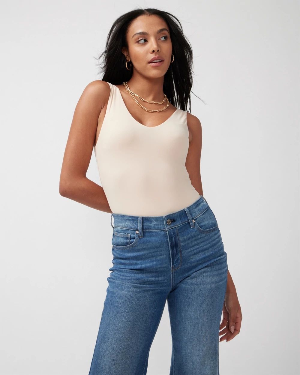WHBM® FORME Dual Neck Tank