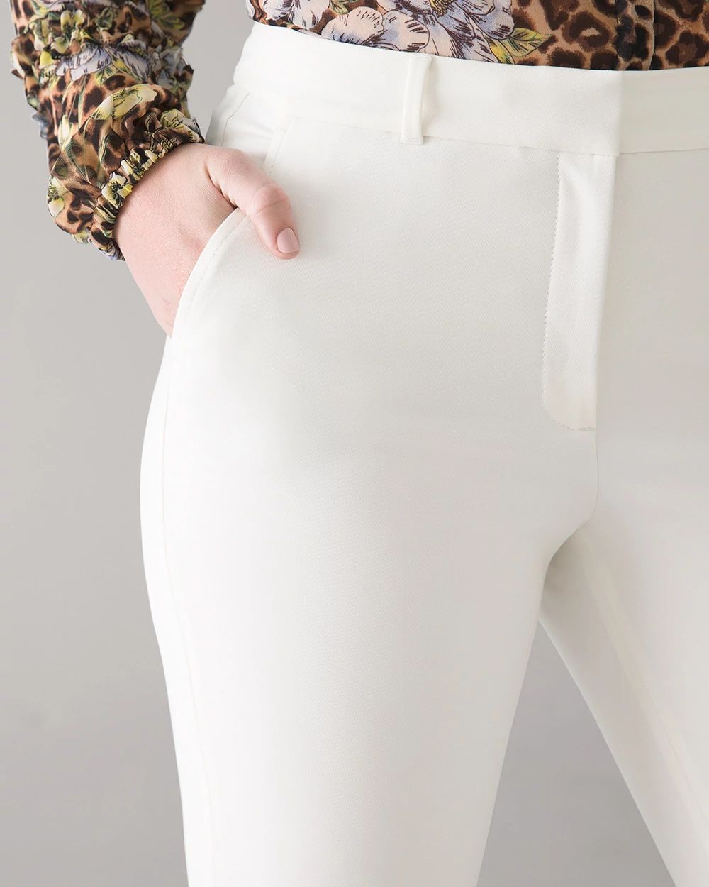 WHBM® Elle Slim Ankle Comfort Stretch Pant