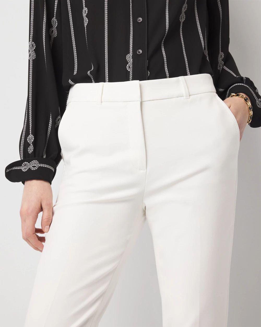 WHBM® Elle Slim Ankle Comfort Stretch Pant