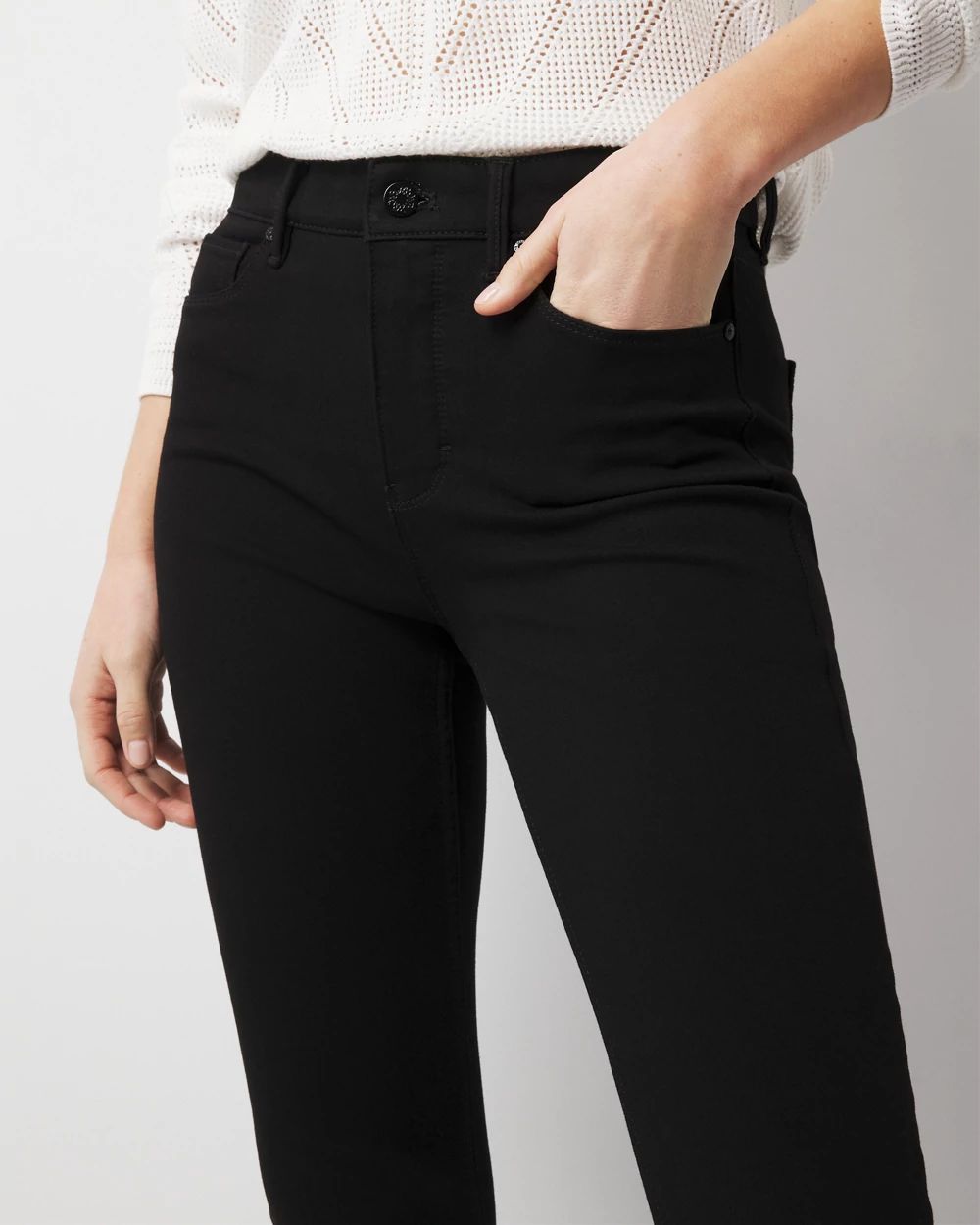 Curvy-Fit High Rise Sculpt Slim Jeans