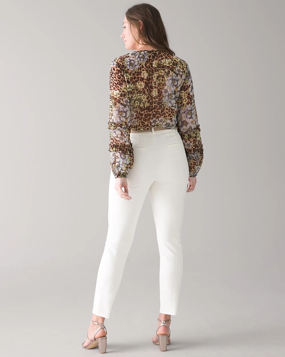WHBM® Elle Slim Ankle Comfort Stretch Pant