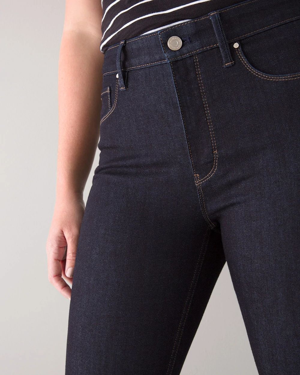 Curvy-Fit High-Rise Sculpt Skinny Jeans