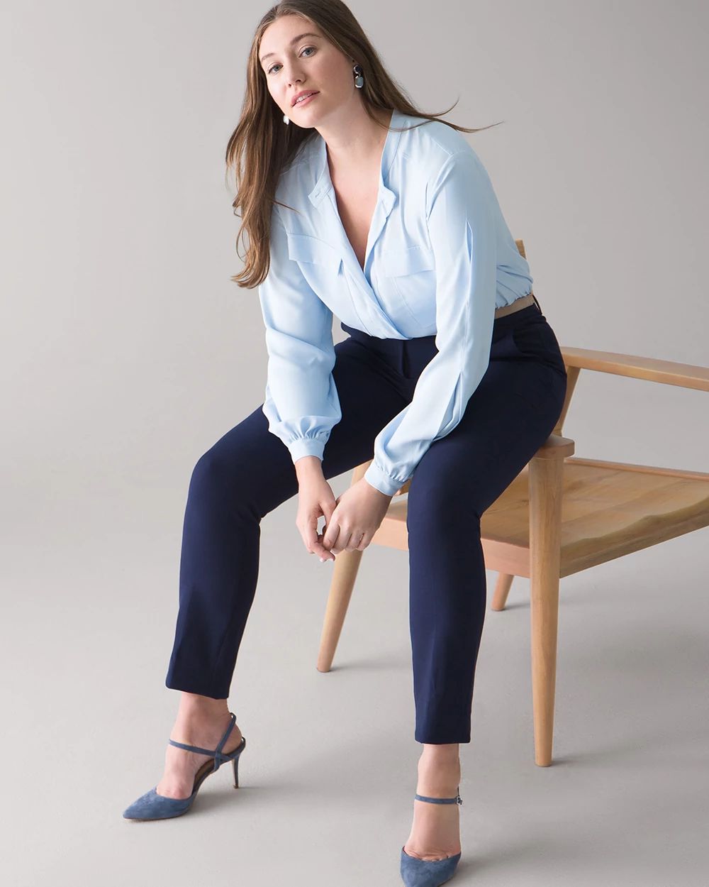 WHBM® Elle Slim Ankle Comfort Stretch Pant