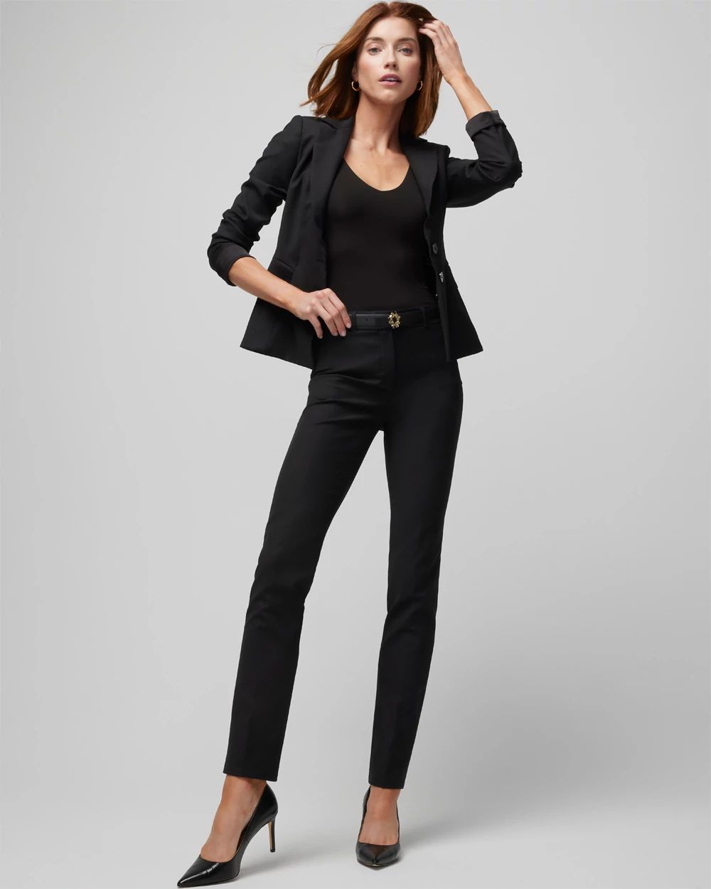 WHBM® Elle Slim Trouser Comfort Stretch Pant