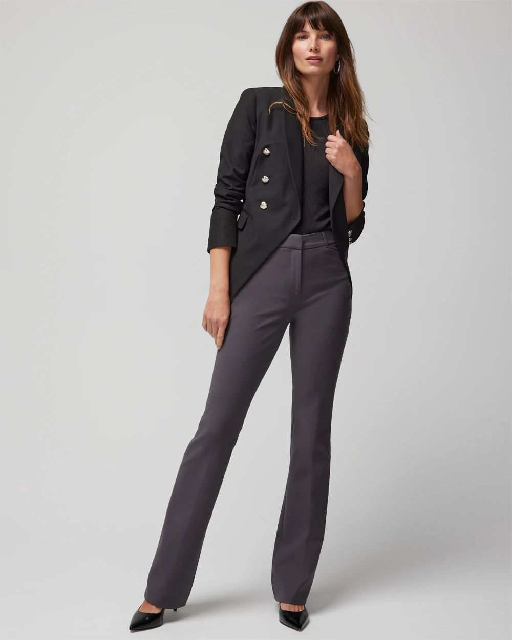 WHBM® Ines Slim Bootleg Comfort Stretch Pant