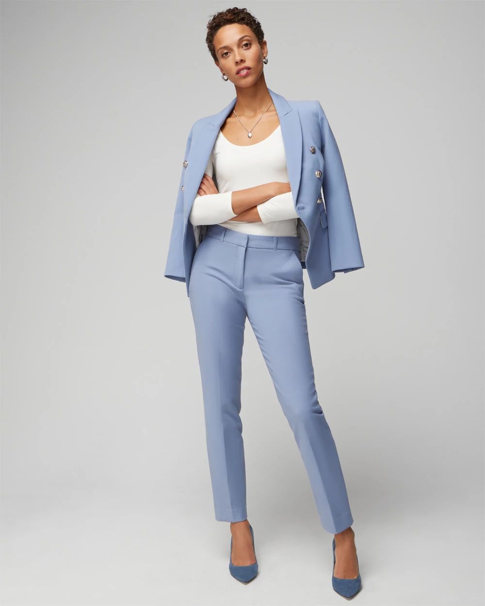 WHBM® Elle Slim Ankle Comfort Stretch Pant