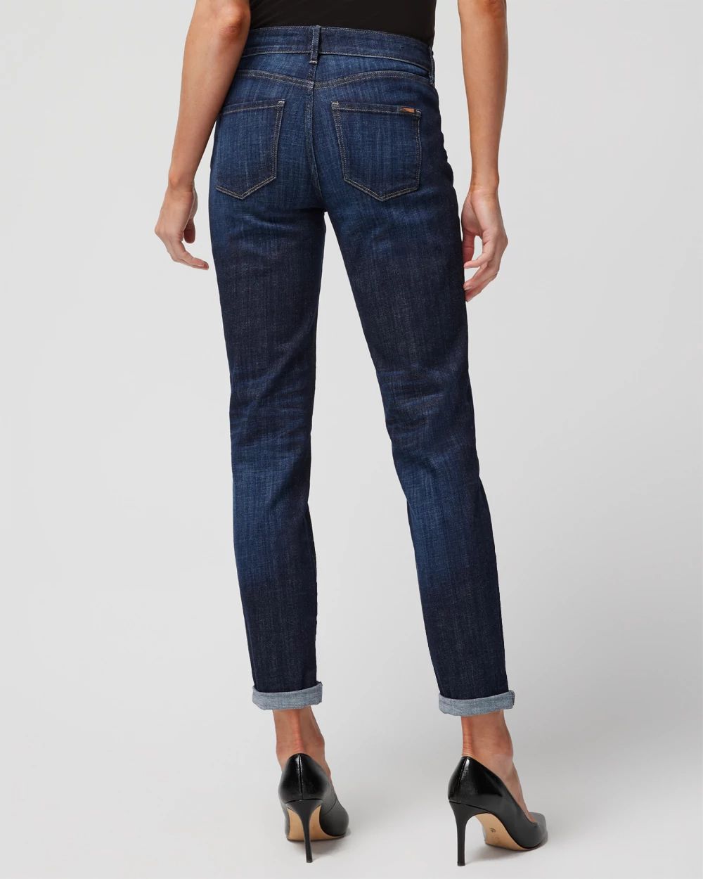 Mid-Rise Everyday Soft Denim™ Girlfriend Jeans