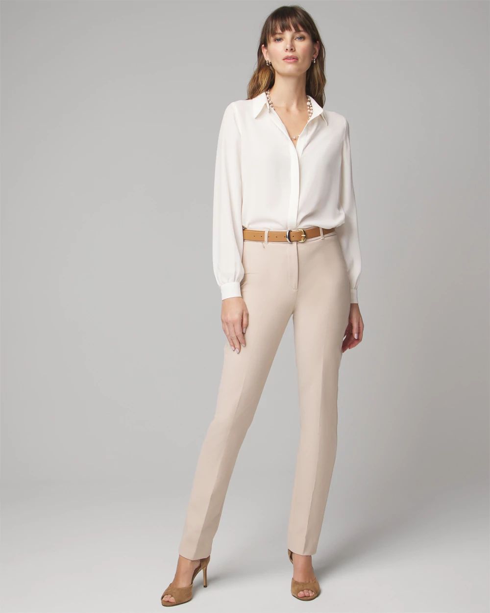 WHBM® Elle Slim Trouser Comfort Stretch Pant
