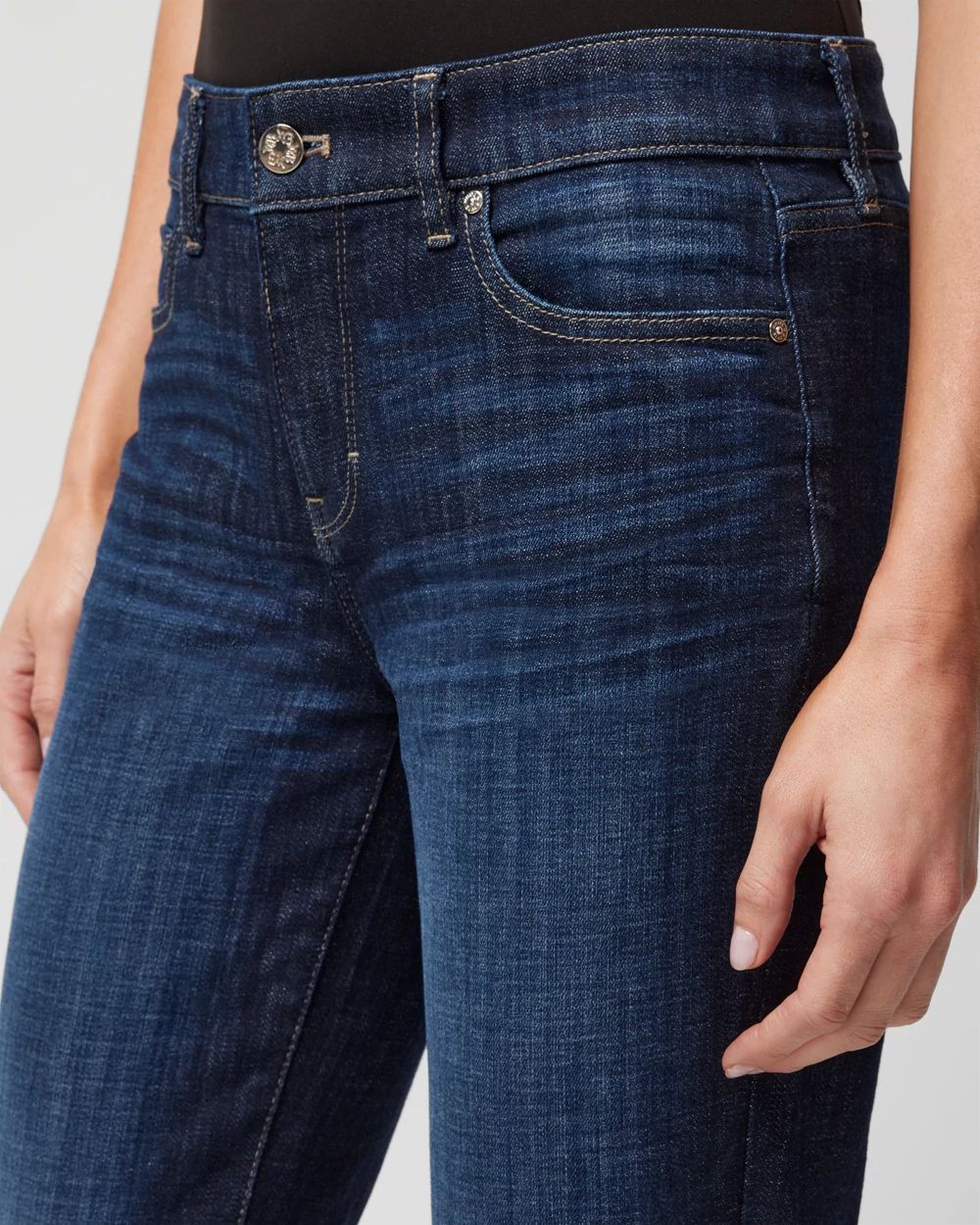 Mid-Rise Everyday Soft Denim™ Girlfriend Jeans