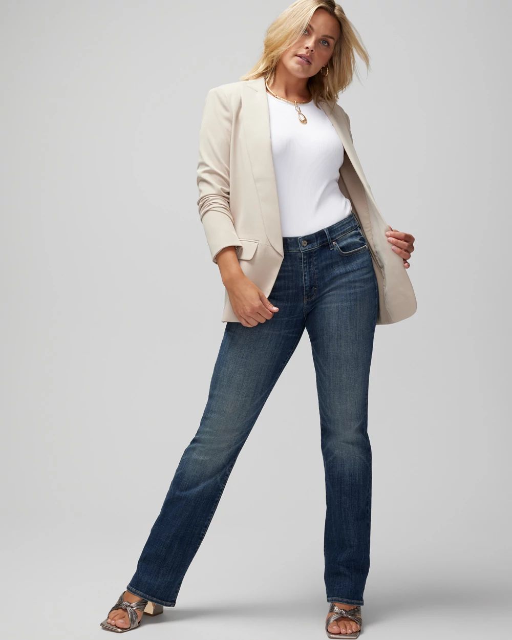 Mid-Rise Everyday Soft Denim™ Bootcut Jeans