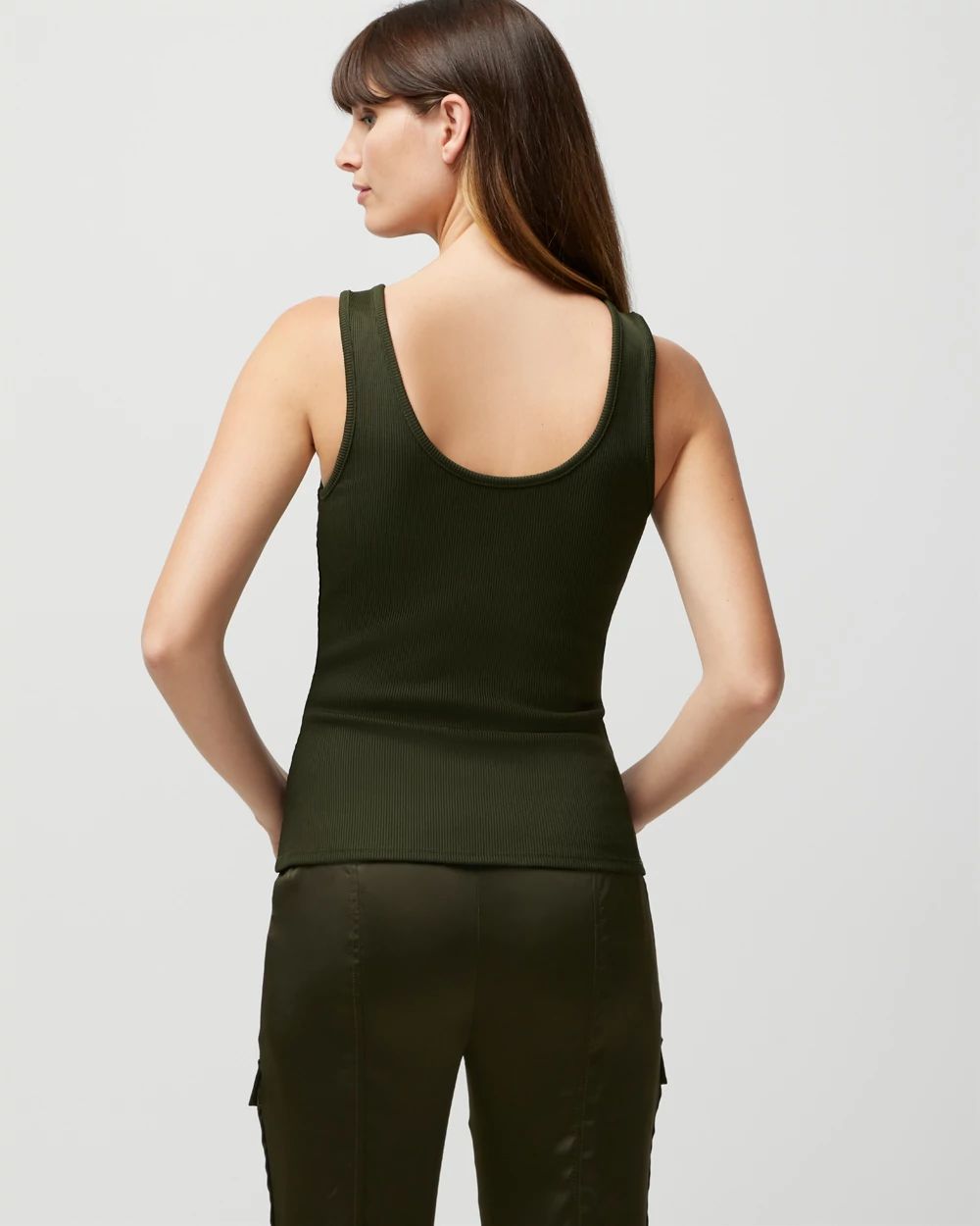 WHBM® FORME Rib Scoop Tank