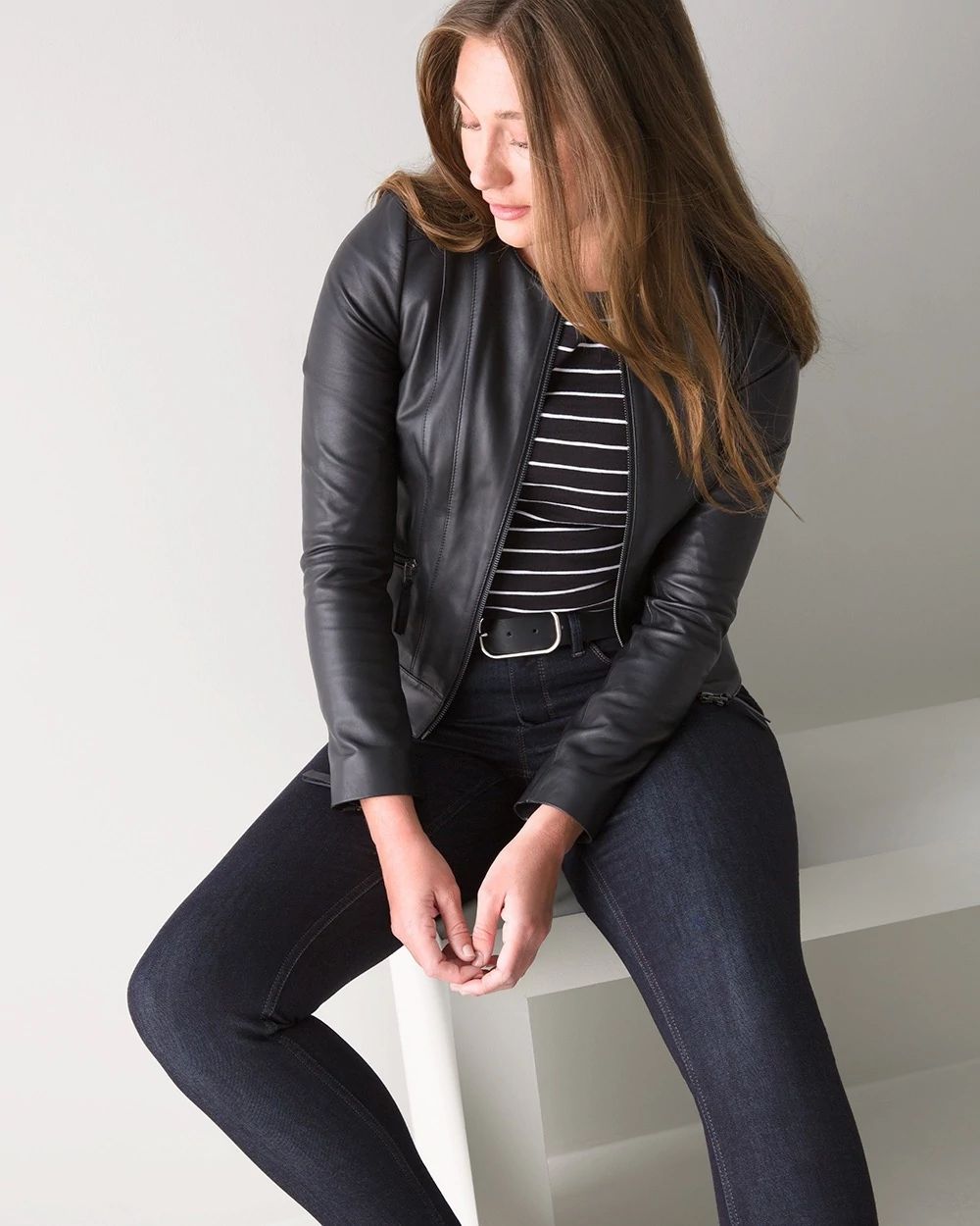 Curvy-Fit High-Rise Sculpt Skinny Jeans