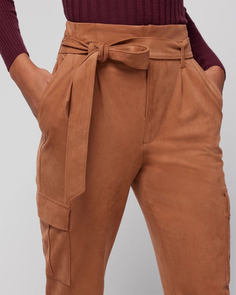 Ultra-Sude Tapered Ankle Pant