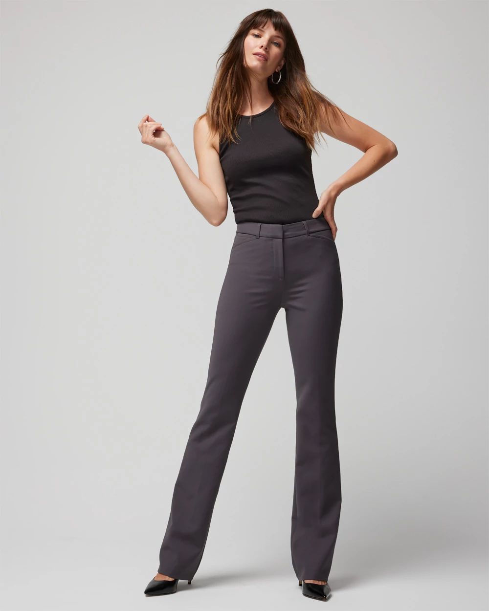 WHBM® Ines Slim Bootleg Comfort Stretch Pant