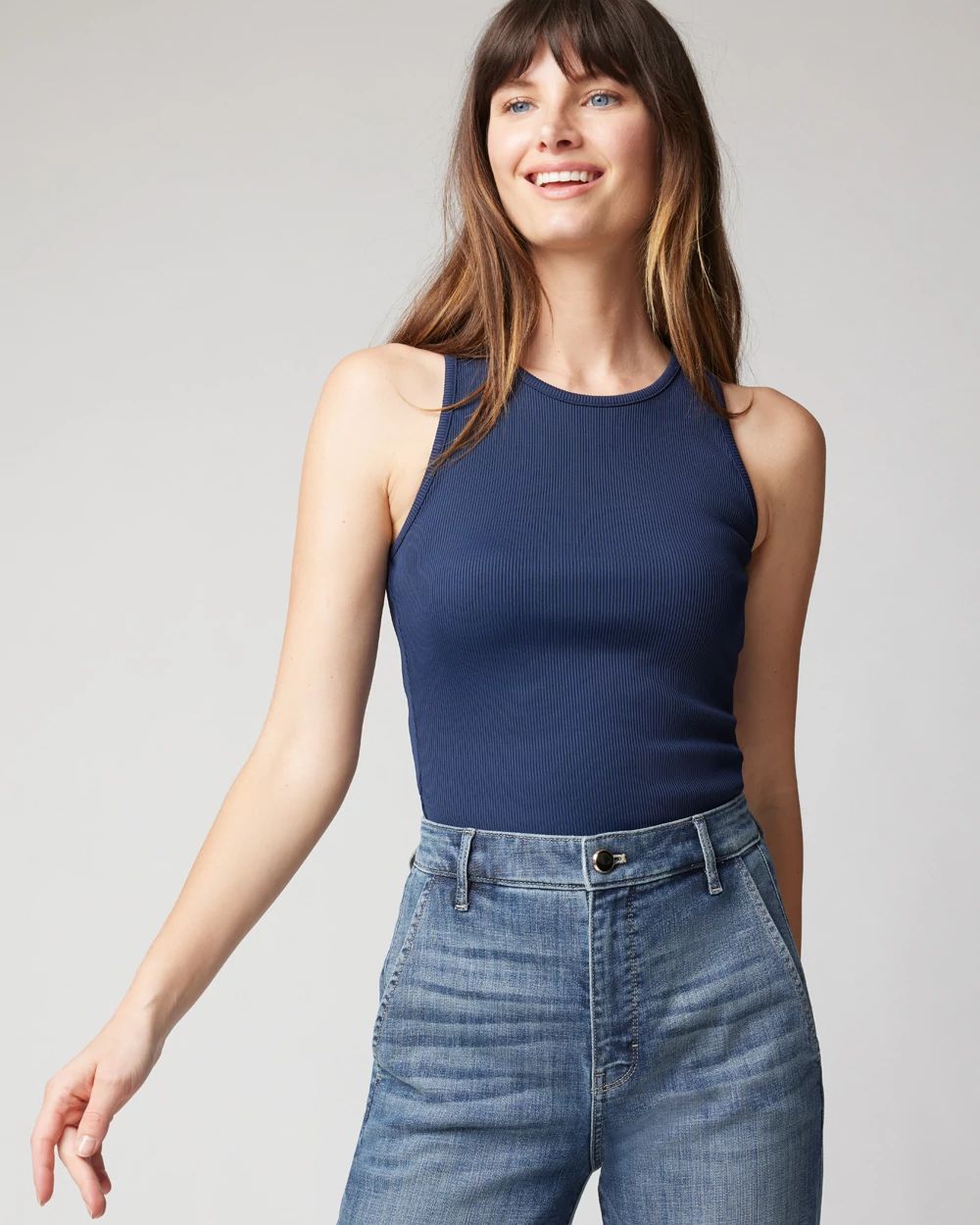 WHBM® FORME Rib Tank
