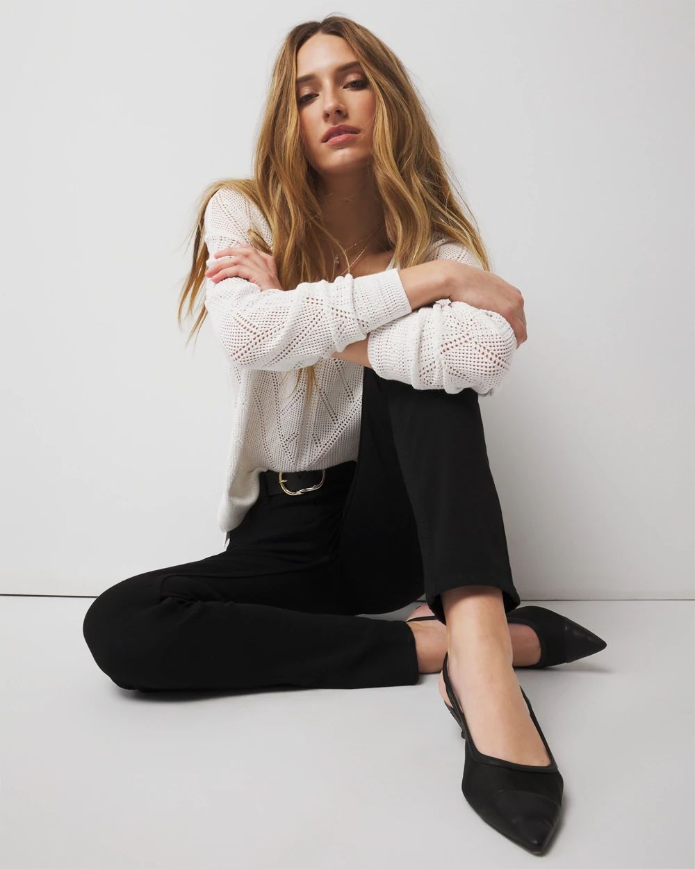 Curvy-Fit High Rise Sculpt Slim Jeans