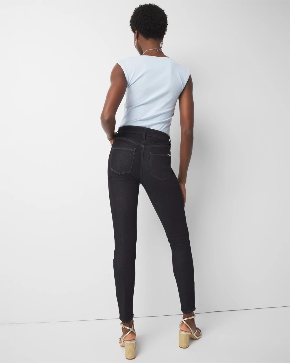 High-Rise Sculpt Skinny Ankle Jeans