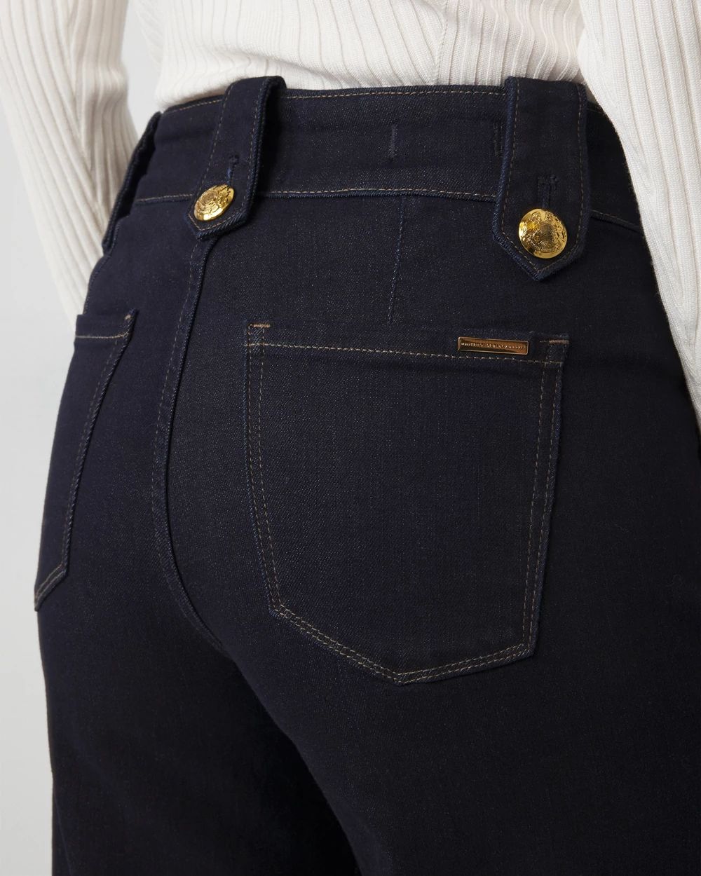 Petite High Rise Everyday Soft Mariner Wide Leg
