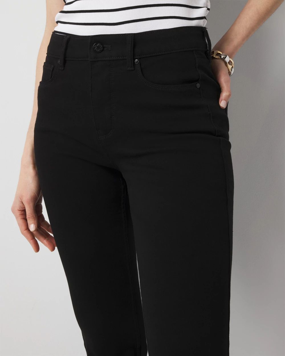 High-Rise Sculpt Skinny Flare Jeans