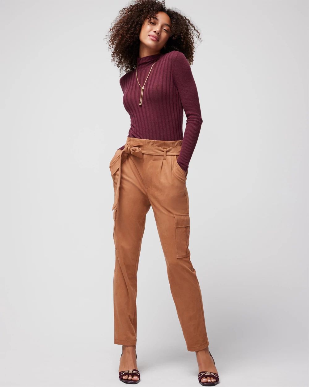Ultra-Sude Tapered Ankle Pant