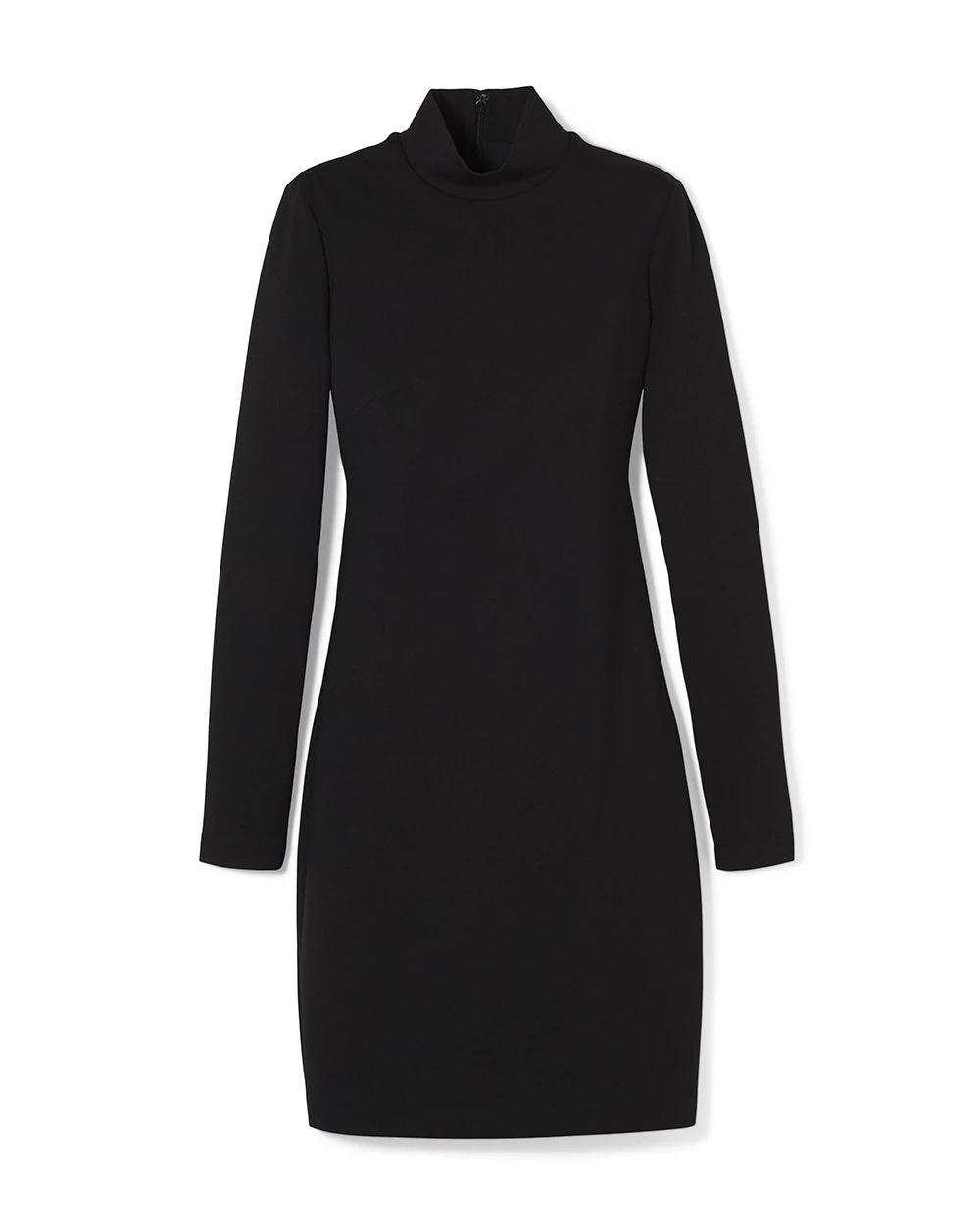WHBM® AURA Long Sleeve Mock Neck Mini Dress