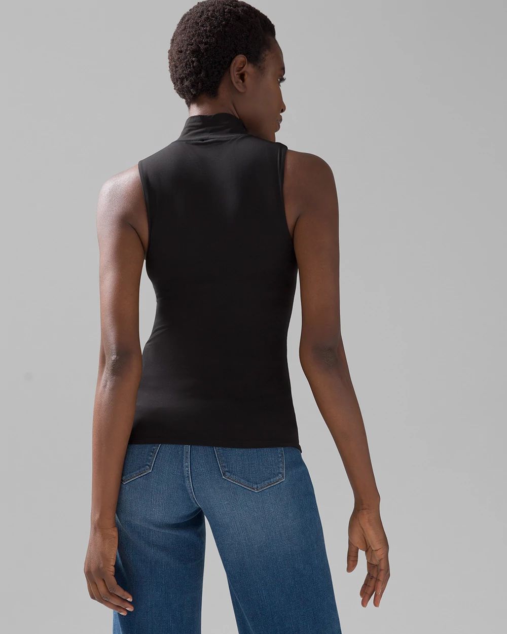 WHBM® FORME Mock Neck Tank