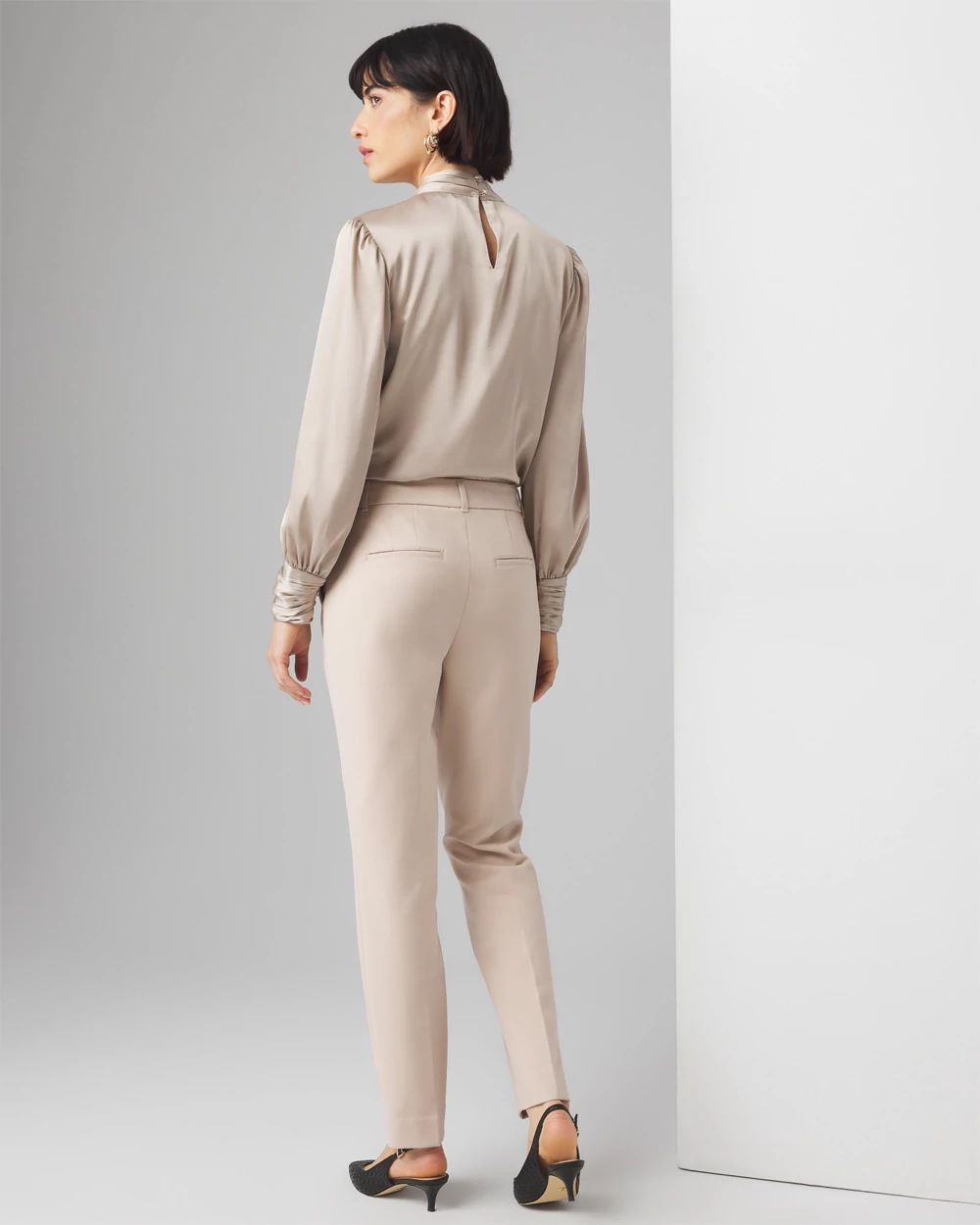 WHBM® Elle Slim Ankle Comfort Stretch Pant