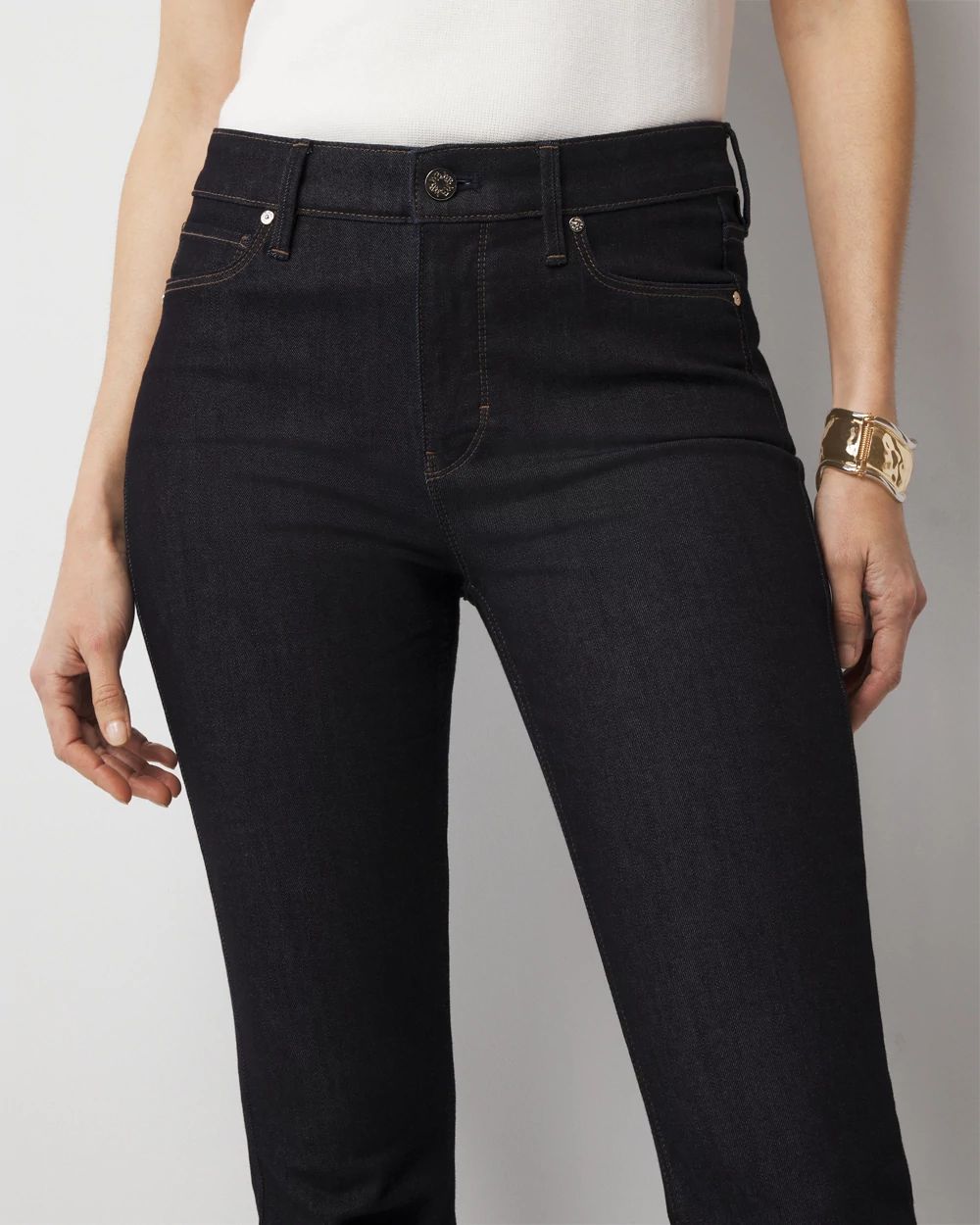 High-Rise Sculpt Skinny Flare Jeans