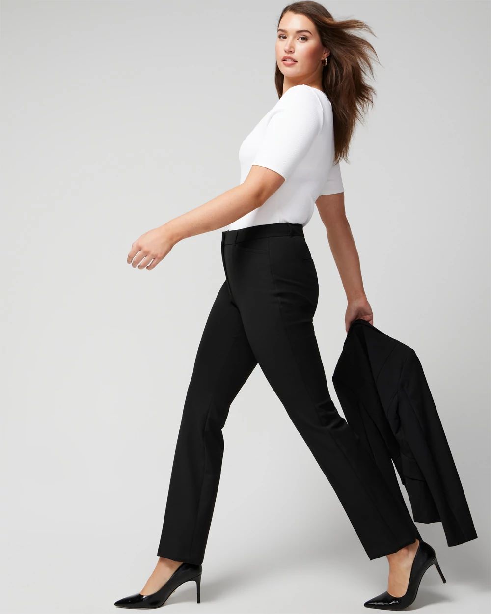 WHBM® Ines Slim Bootleg Comfort Stretch Pant