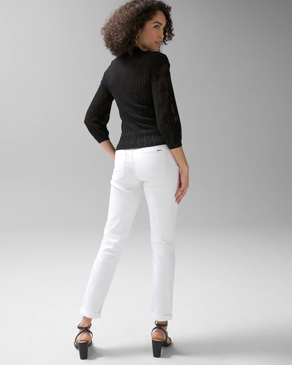 Pointelle Pullover