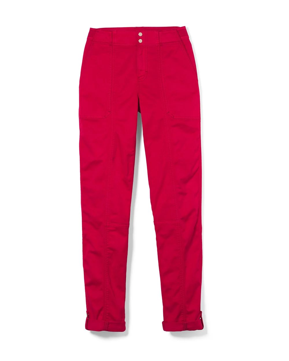 Mid-Rise Pret-A-Pedi Crop Pants