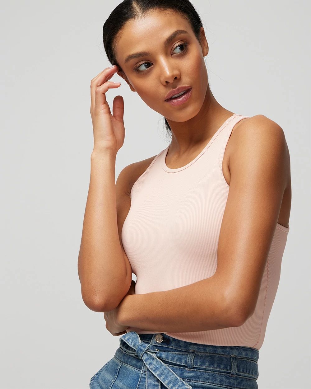WHBM® FORME Rib Tank