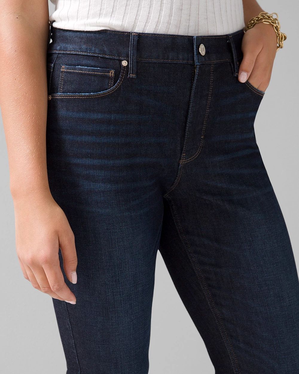 High-Rise Sculpt Slim Jeans