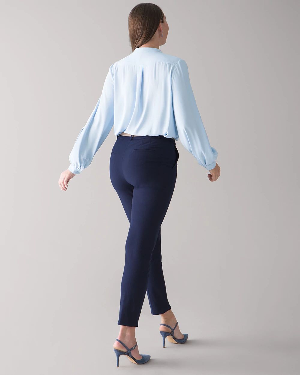 WHBM® Elle Slim Ankle Comfort Stretch Pant