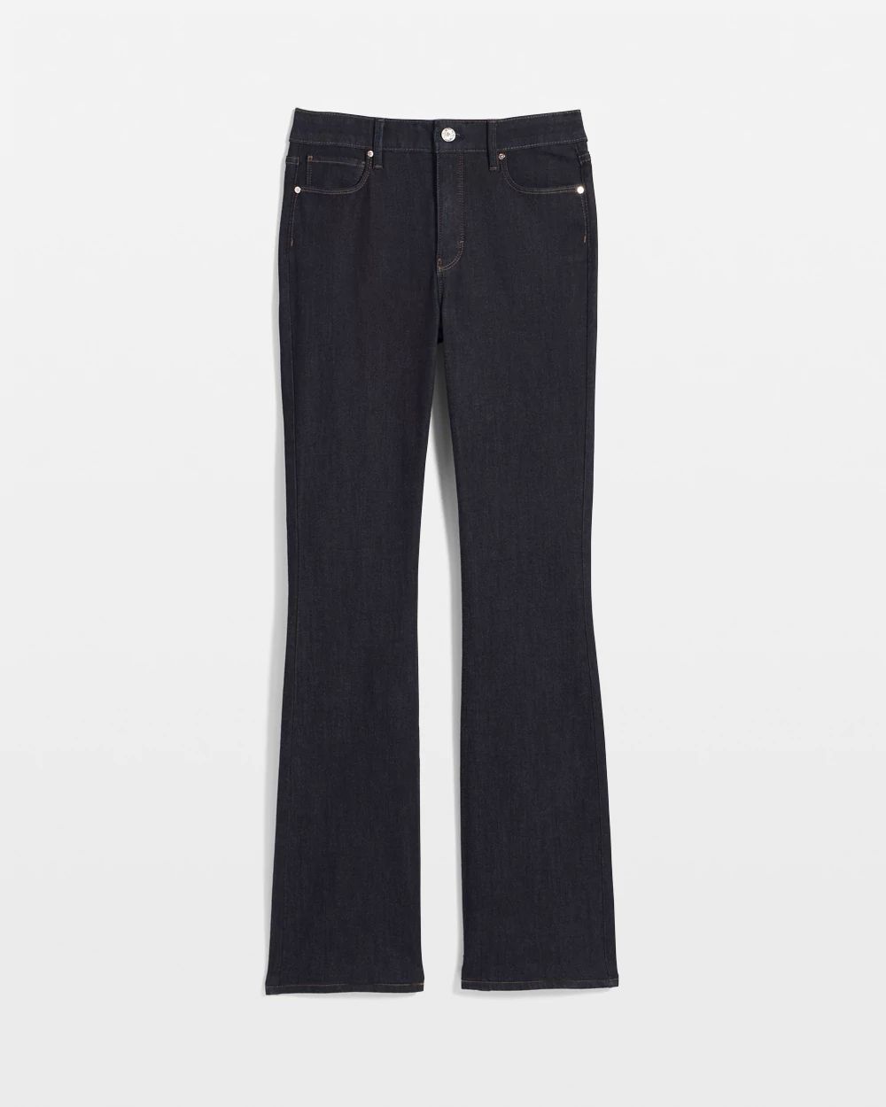 Petite High-Rise Sculpt Skinny Flare Jeans